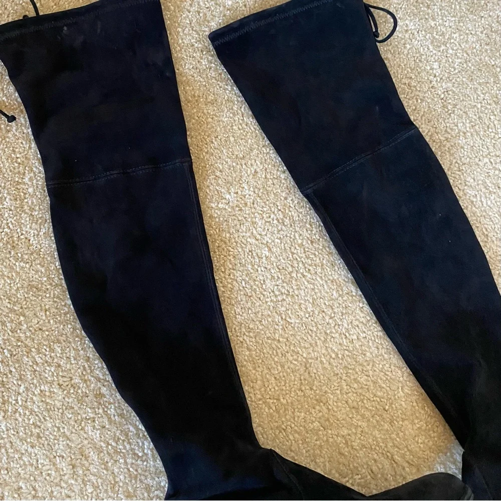 Stuart Weitzman Lowland Over the Knee Suede Boots